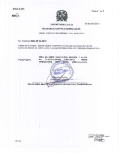 Icon of SOLICITUD DE COMPRA O CONTRATACIÓN EDN-CP-19-2018