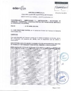 Icon of CERTIFICADO EXISTENCIA DE FONDOS EDN-LPN-08-2018