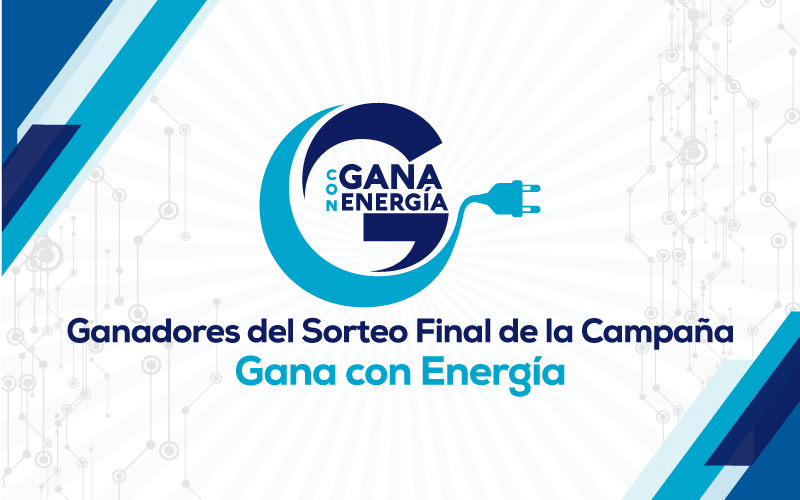 Ganadores del Sorteo Final de “GANA CON ENERGÍA”, 2018