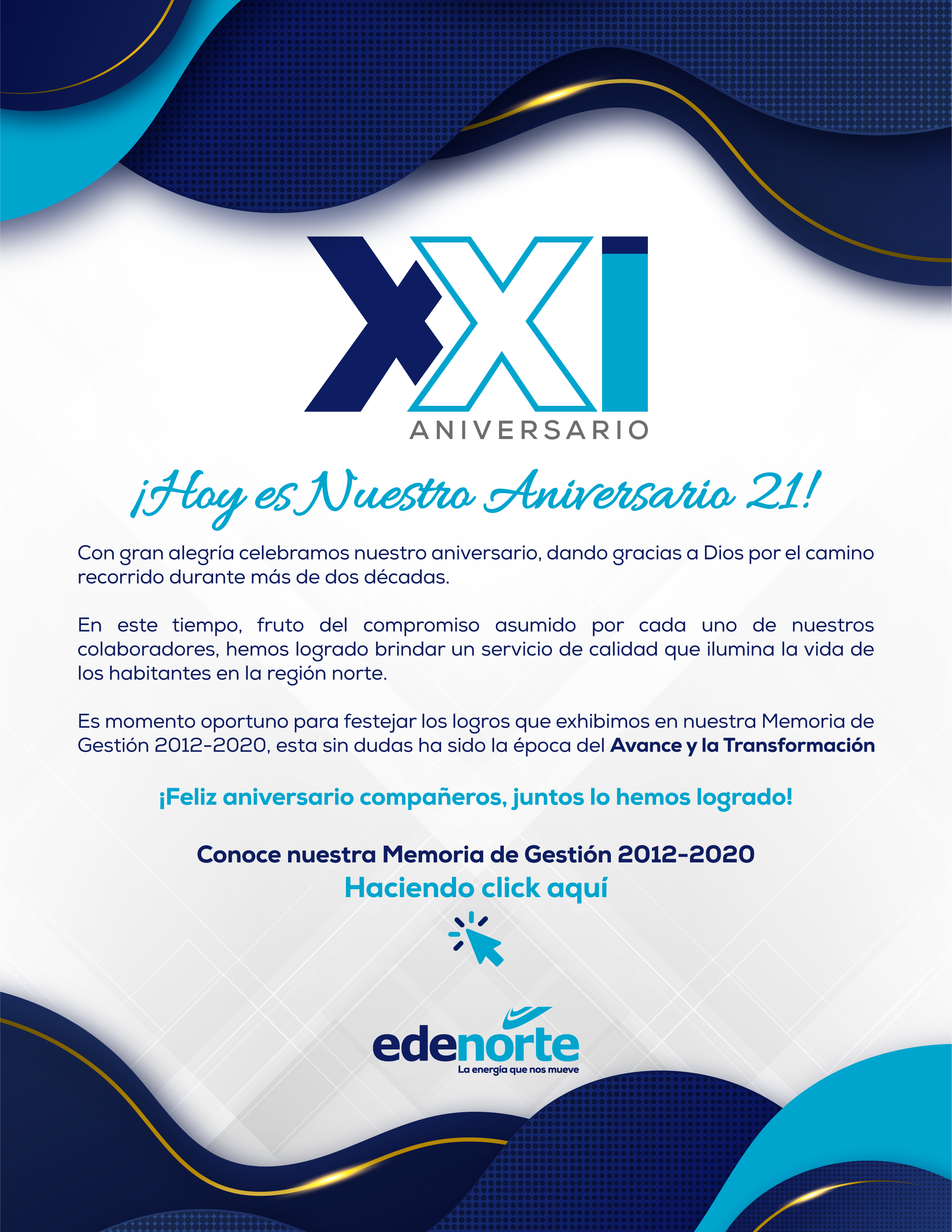 Memorias EDENORTE 2012-2020