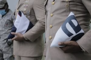 EDENORTE honra padres de la Patria con izamiento de bandera