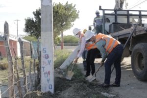 EDENORTE inicia rehabilitación redes comunidad de Montecristi