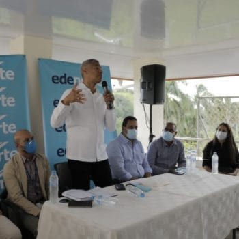 EDENORTE inicia iluminación en distrito municipal Tavera
