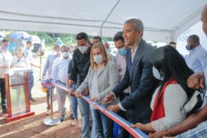 Edenorte entrega redes rehabilitadas en comunidad La Piedra, La Vega